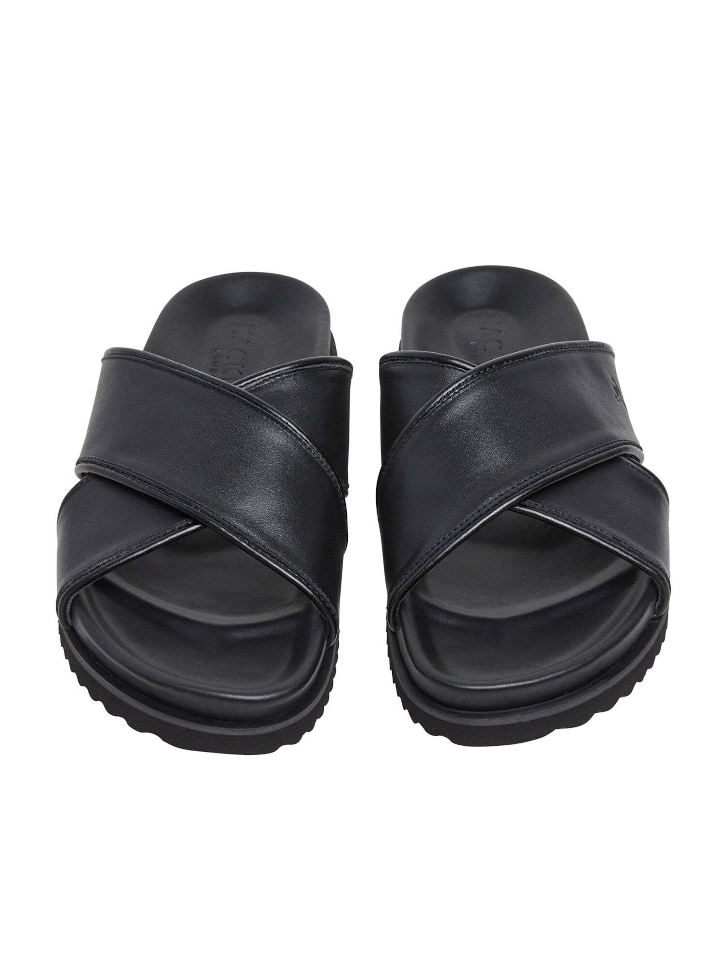 Hackett London Pantolette 'Mikonos' in Schwarz