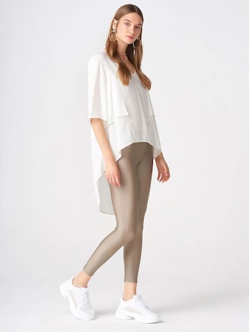 Dilvin Skinny Leggings in Bruin