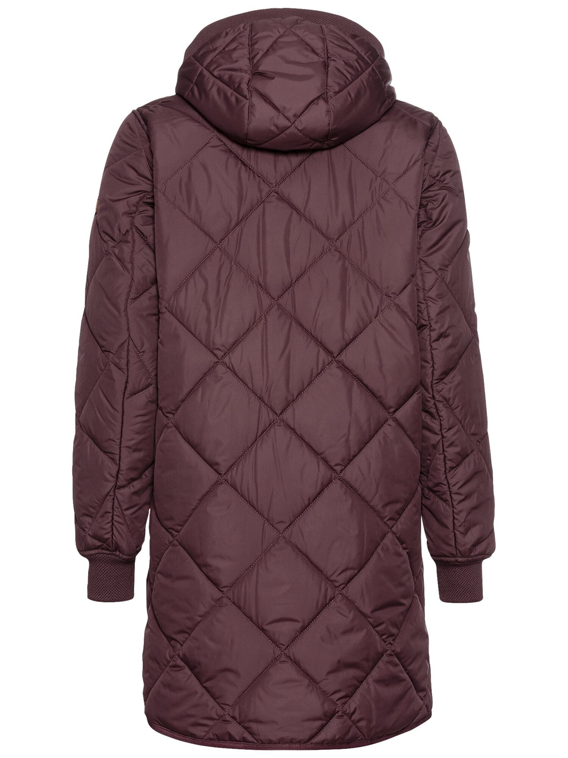 CAMEL ACTIVE Steppmantel aus recyceltem Polyester in Rot