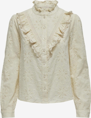 ONLY Blouse 'REBECCA' in Beige: voorkant