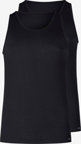 Skiny Regular Undershirt in Black: front