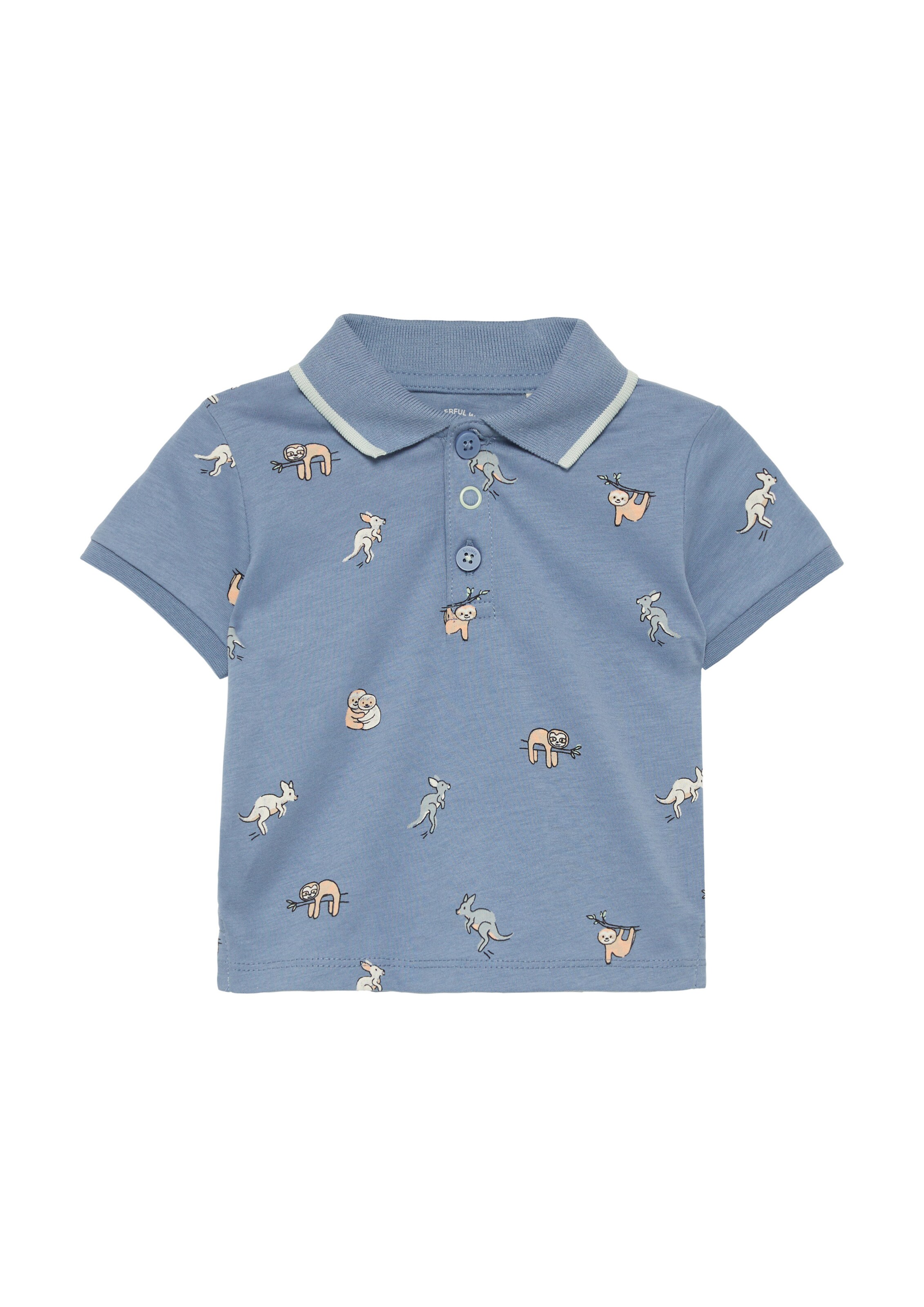 s.Oliver Shirt in Blauw: voorkant