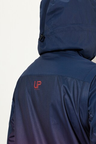 Ulla Popken Weatherproof jacket in Blue
