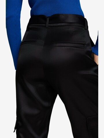 Regular Pantalon cargo ESPRIT en noir