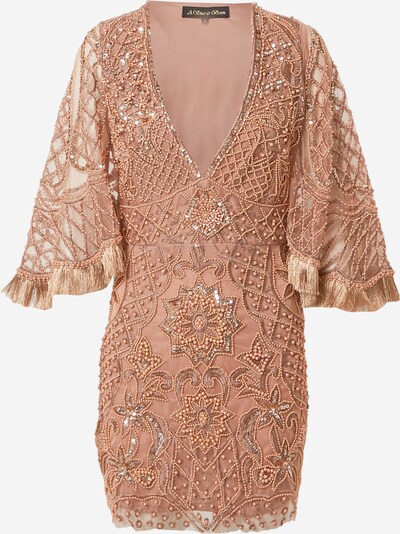 A STAR IS BORN Kleid in kupfer / rosegold / altrosa, Produktansicht