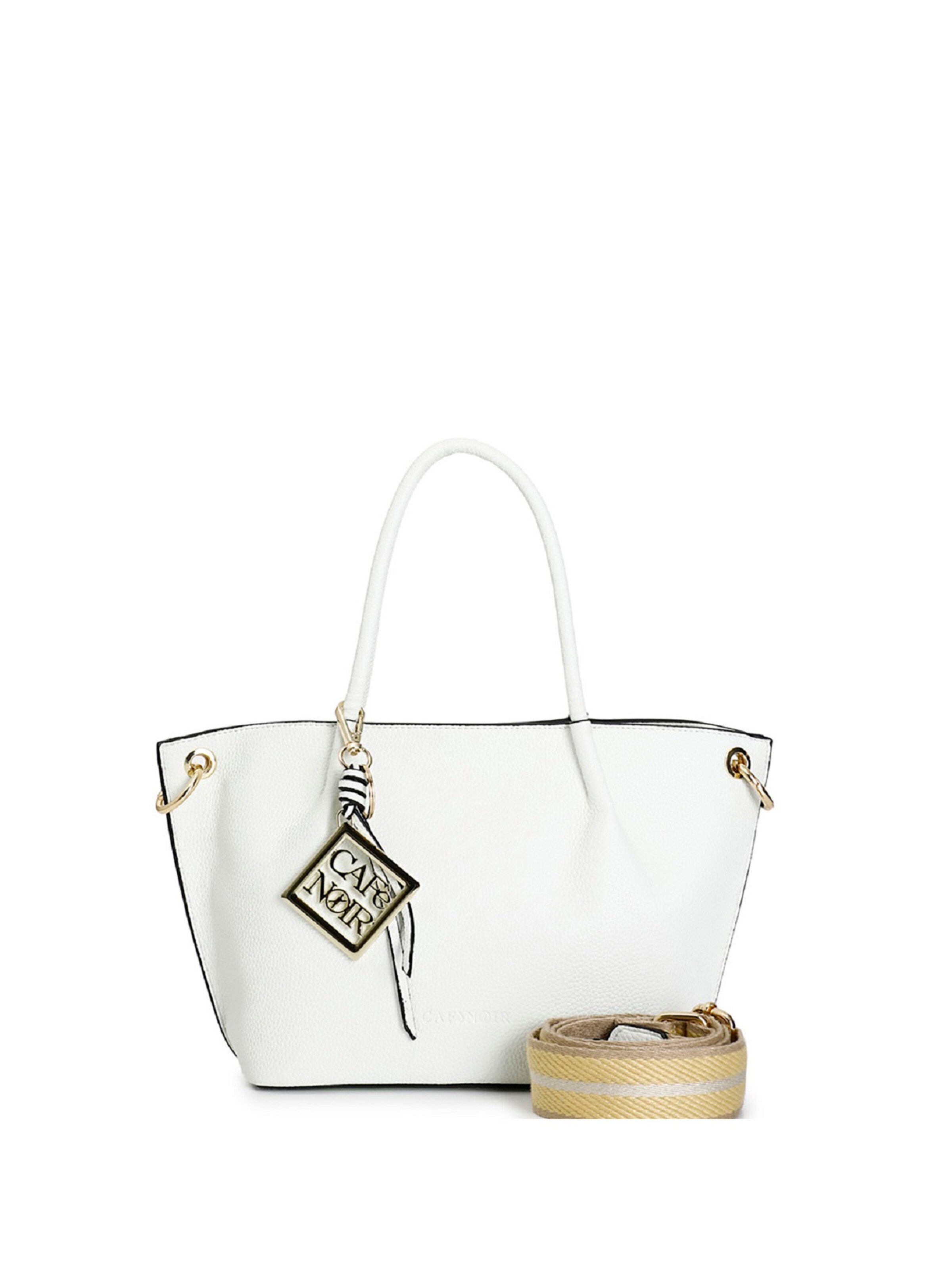 Shopper di CAFè NOIR in bianco: frontale