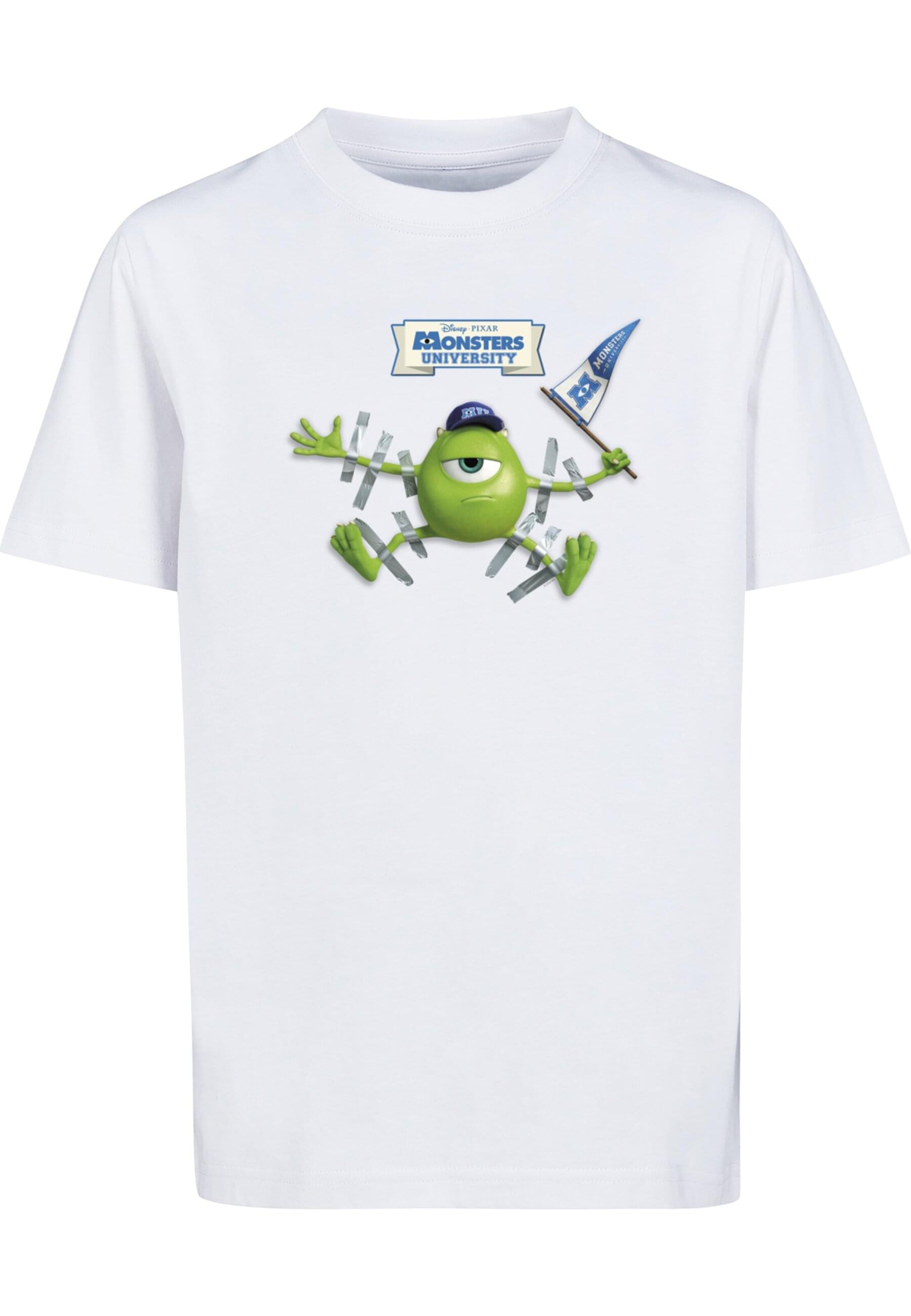 ABSOLUTE CULT Shirt 'Monster University' in White: front