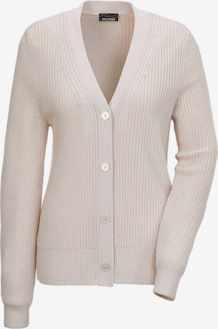 Goldner Gebreid vest in Beige: voorkant