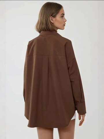 Camicia da donna di Hiccup in marrone
