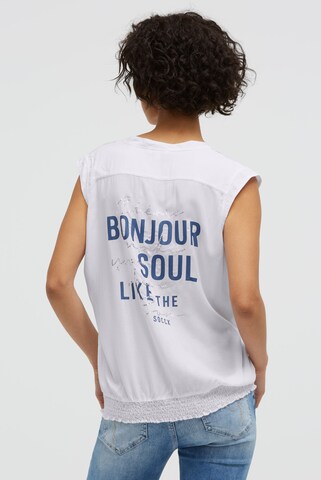 Soccx Blouse in White