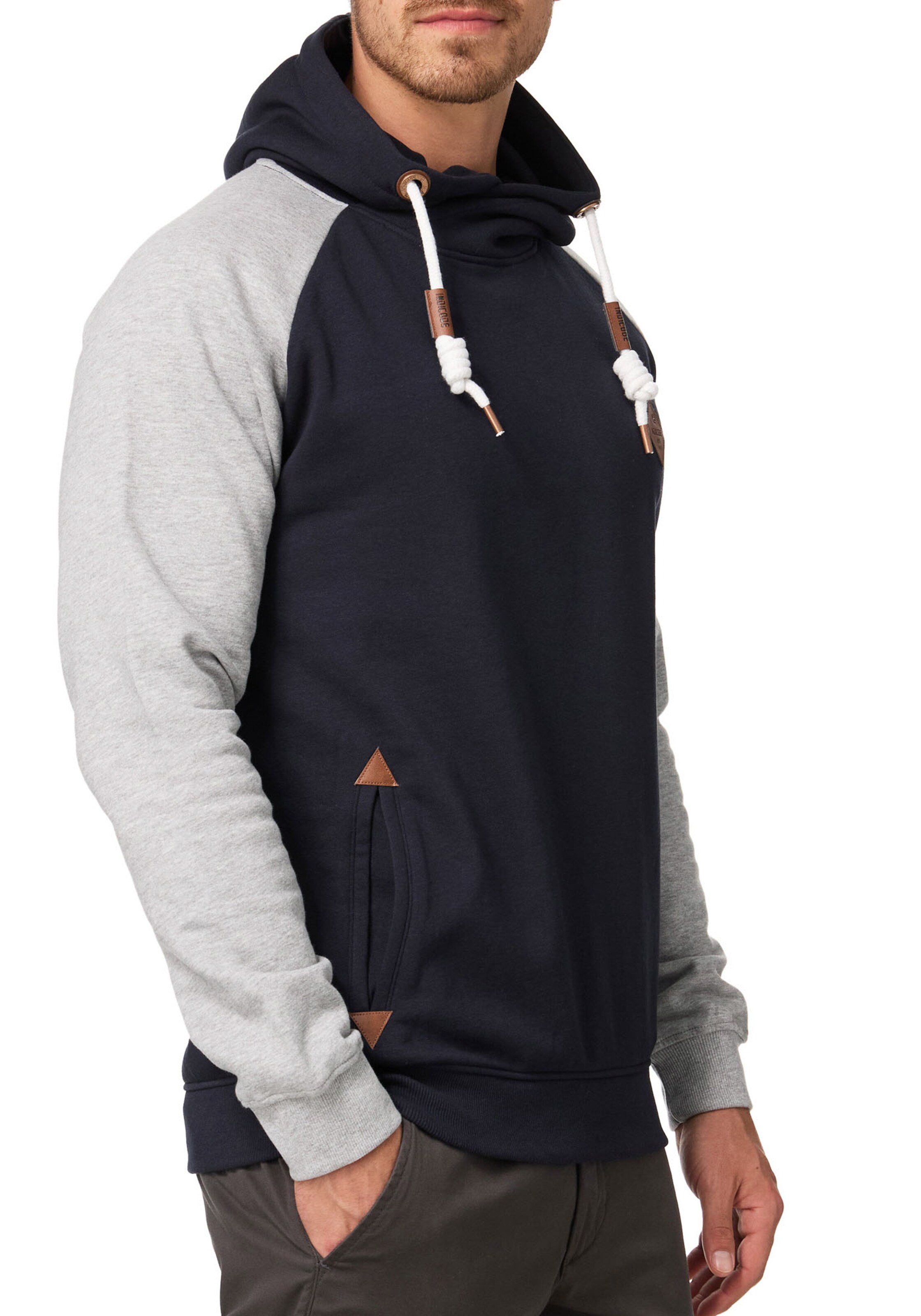 INDICODE JEANS Sweatshirt in Blau