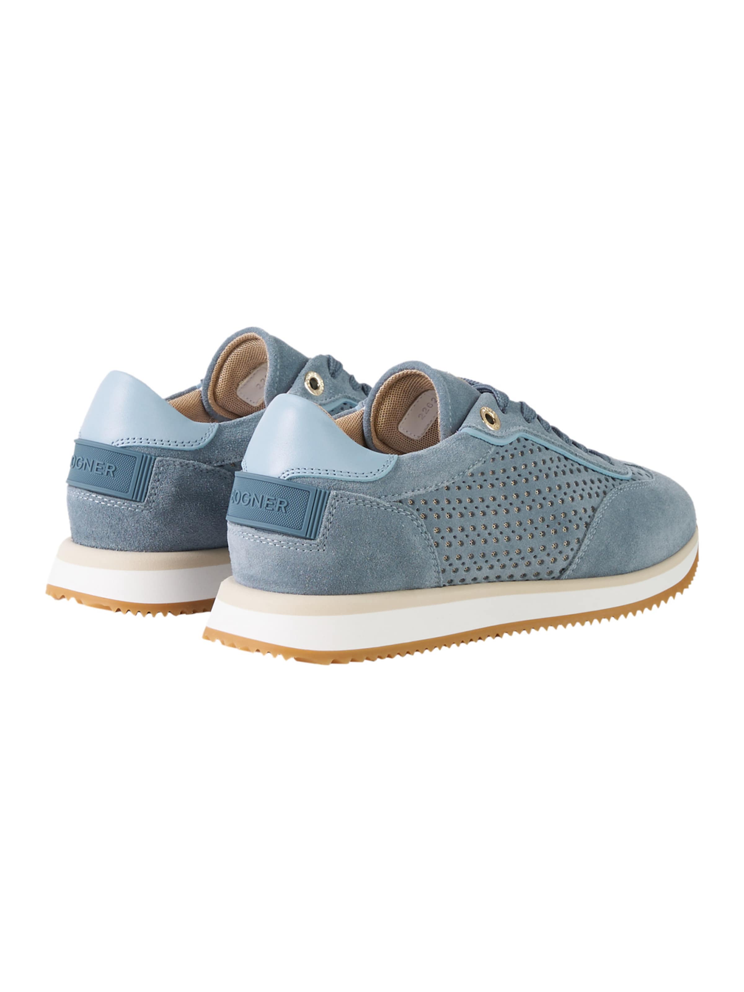 BOGNER Platform trainers 'Padua' in Blue