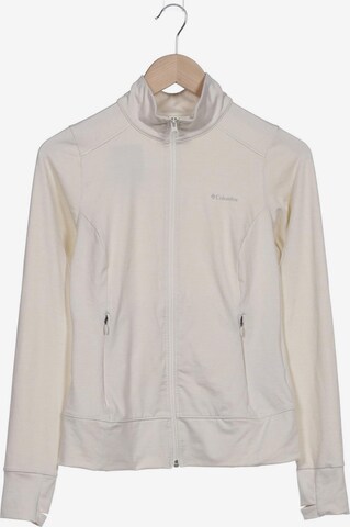 COLUMBIA Sweatshirt & Zip-Up Hoodie in XS in Beige: front