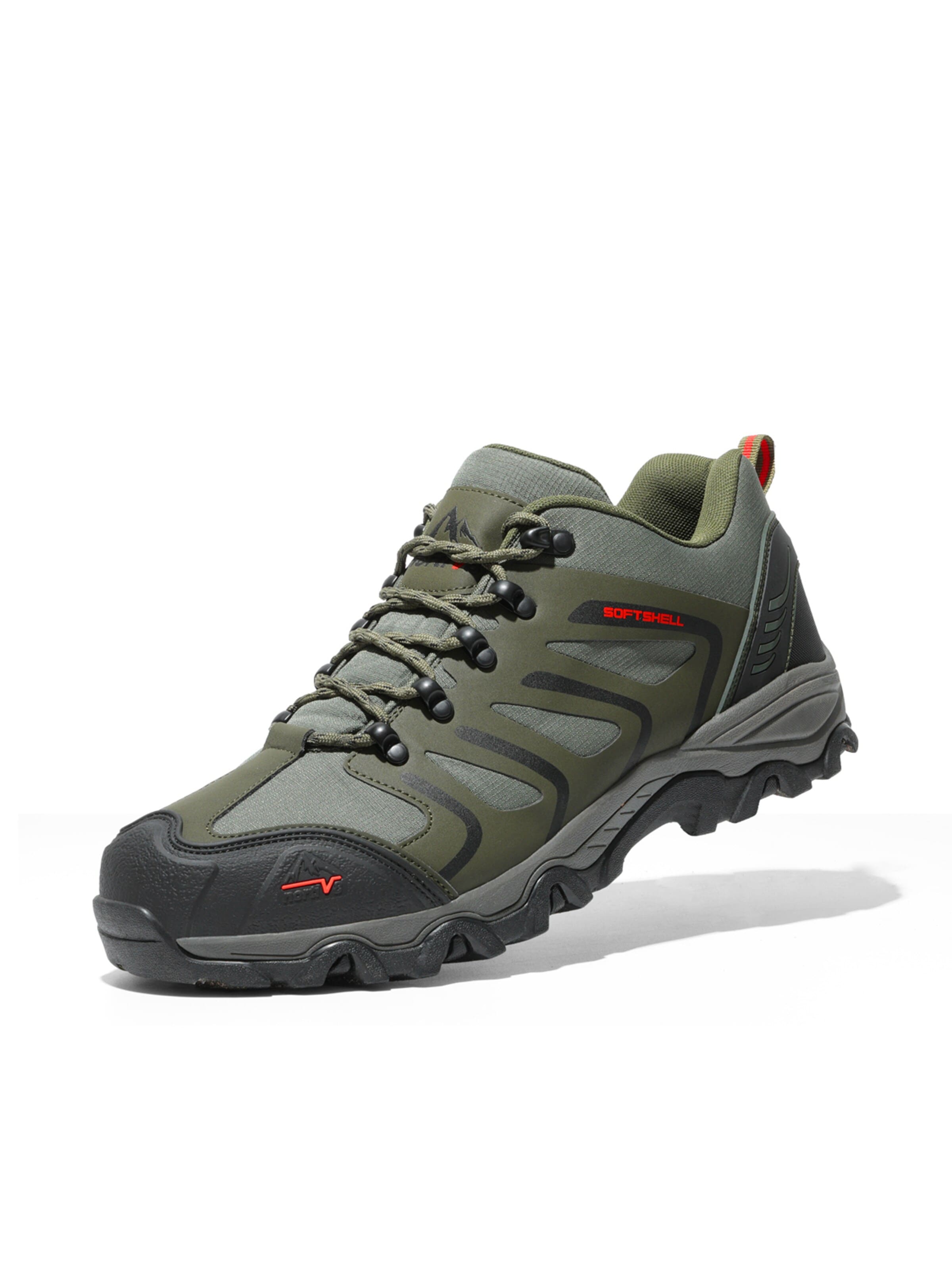 Scarpa bassa di NORTIV 8 in verde: frontale