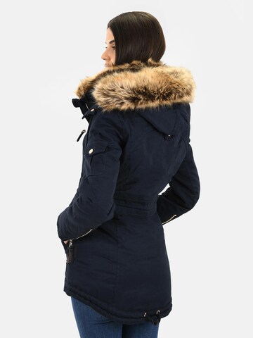 NAVAHOO Parka 'Daria' in Blau