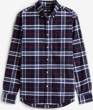 mėlyna TOMMY HILFIGER Standartinis modelis Marškiniai: priekis