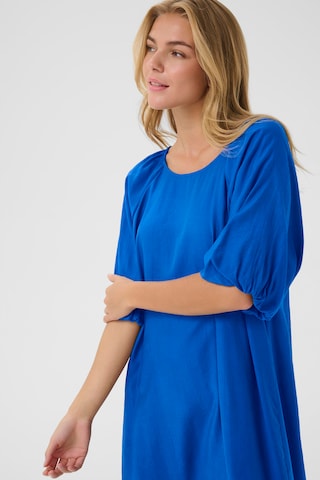 Cream Dress 'Estella ' in Blue