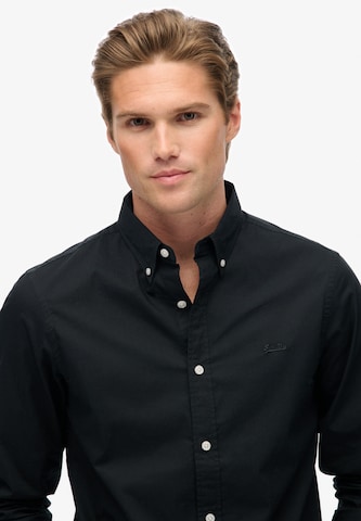 Coupe regular Chemise Superdry en noir