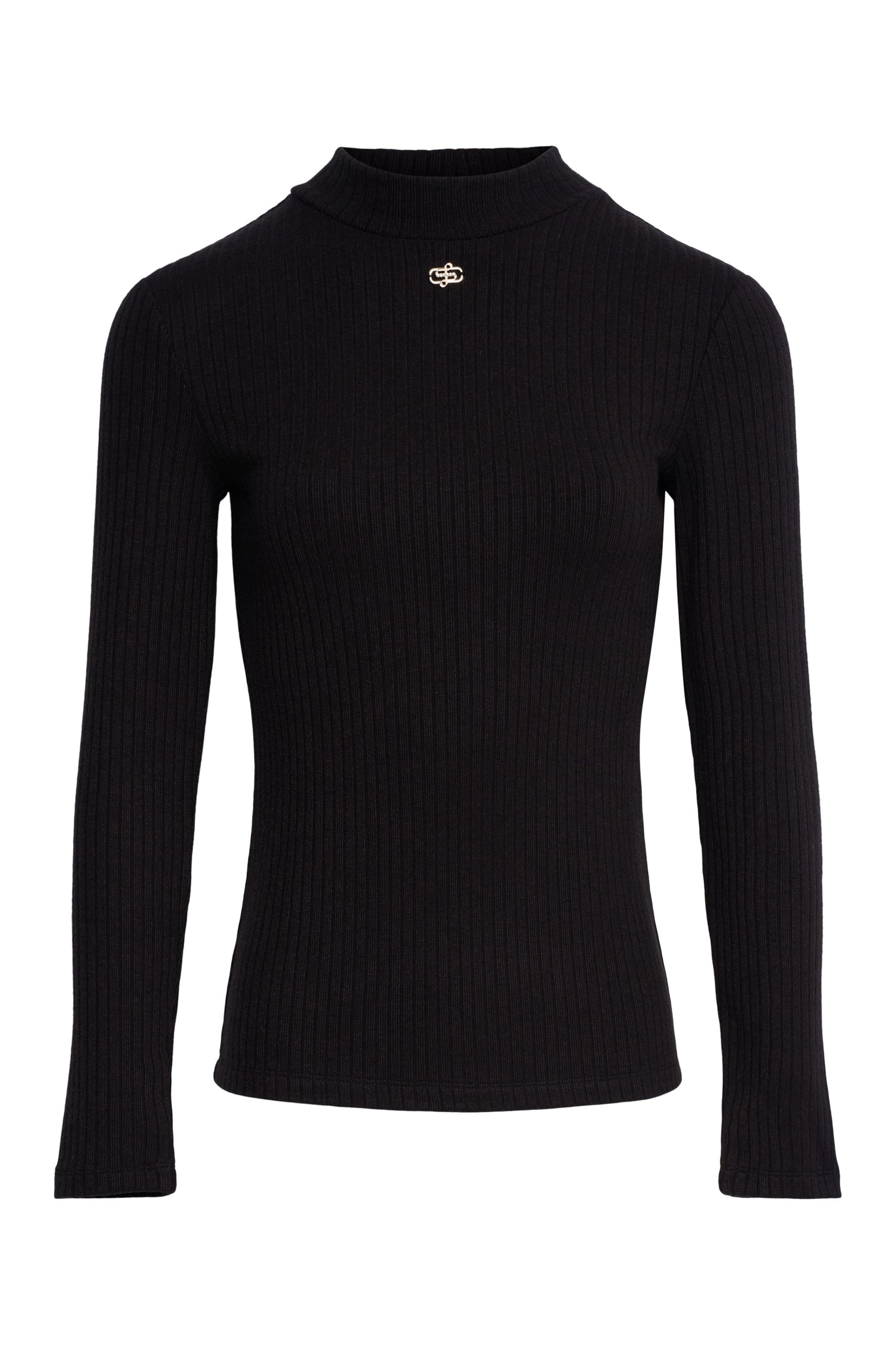 Pull-over Salsa Jeans en noir : devant