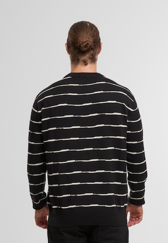 INDICODE JEANS Trui 'Mowri' in Zwart