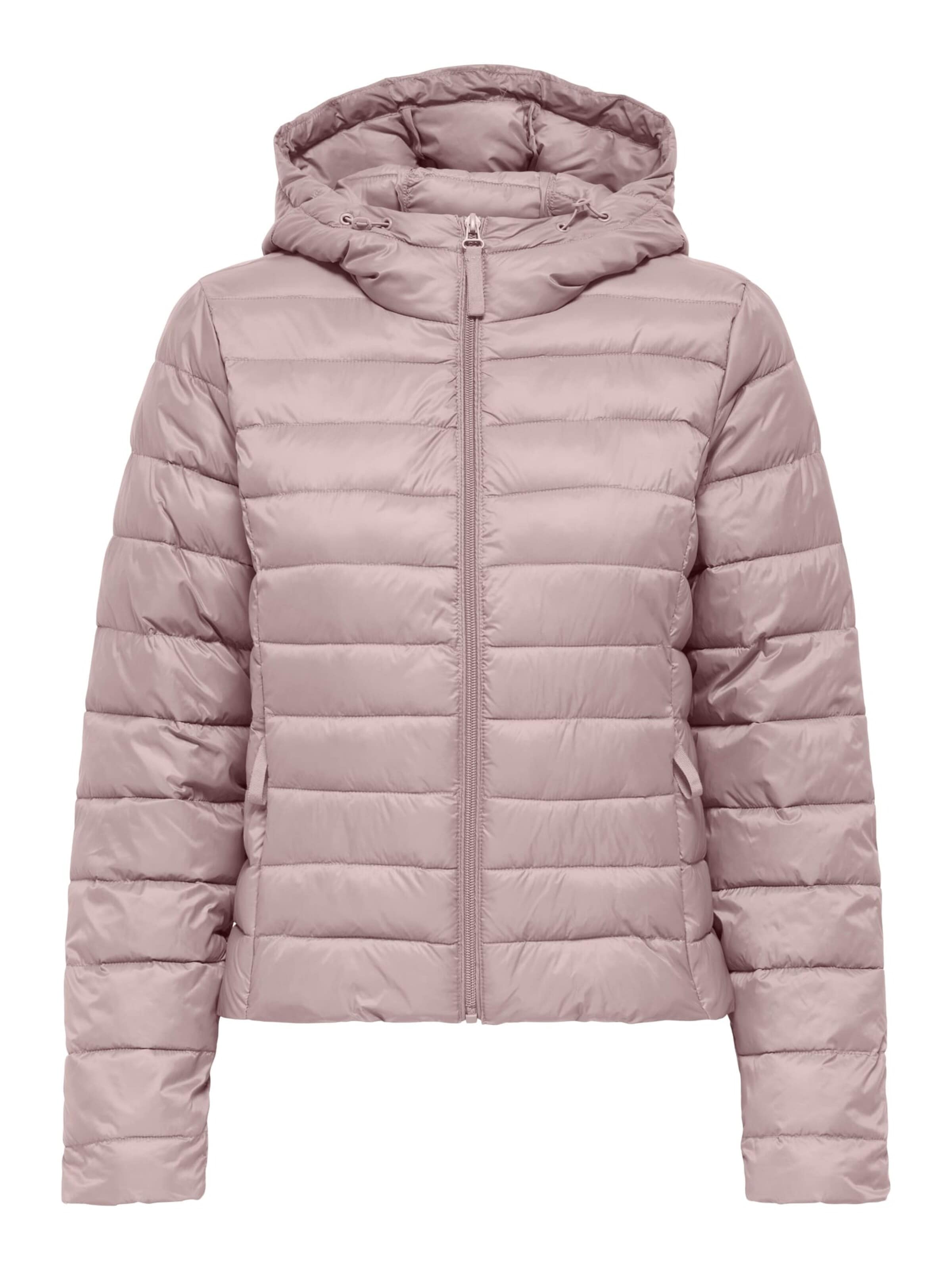 ONLY Between-seasons coat 'Tahia' in Pink: front