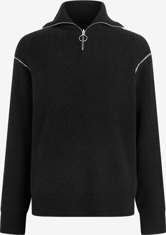 AllSaints Sweter 'ASTEROID' w kolorze czarny: przód