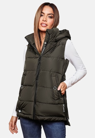 Gilet 'Zarinaa' di MARIKOO in verde