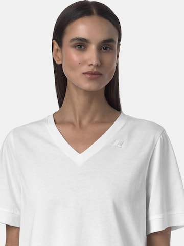 K-Way Shirt 'K-WAY LEDA JERSEY T-Shirt e Polo' in Wit