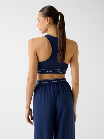 GUESS Bralette Sports Bra in Blue