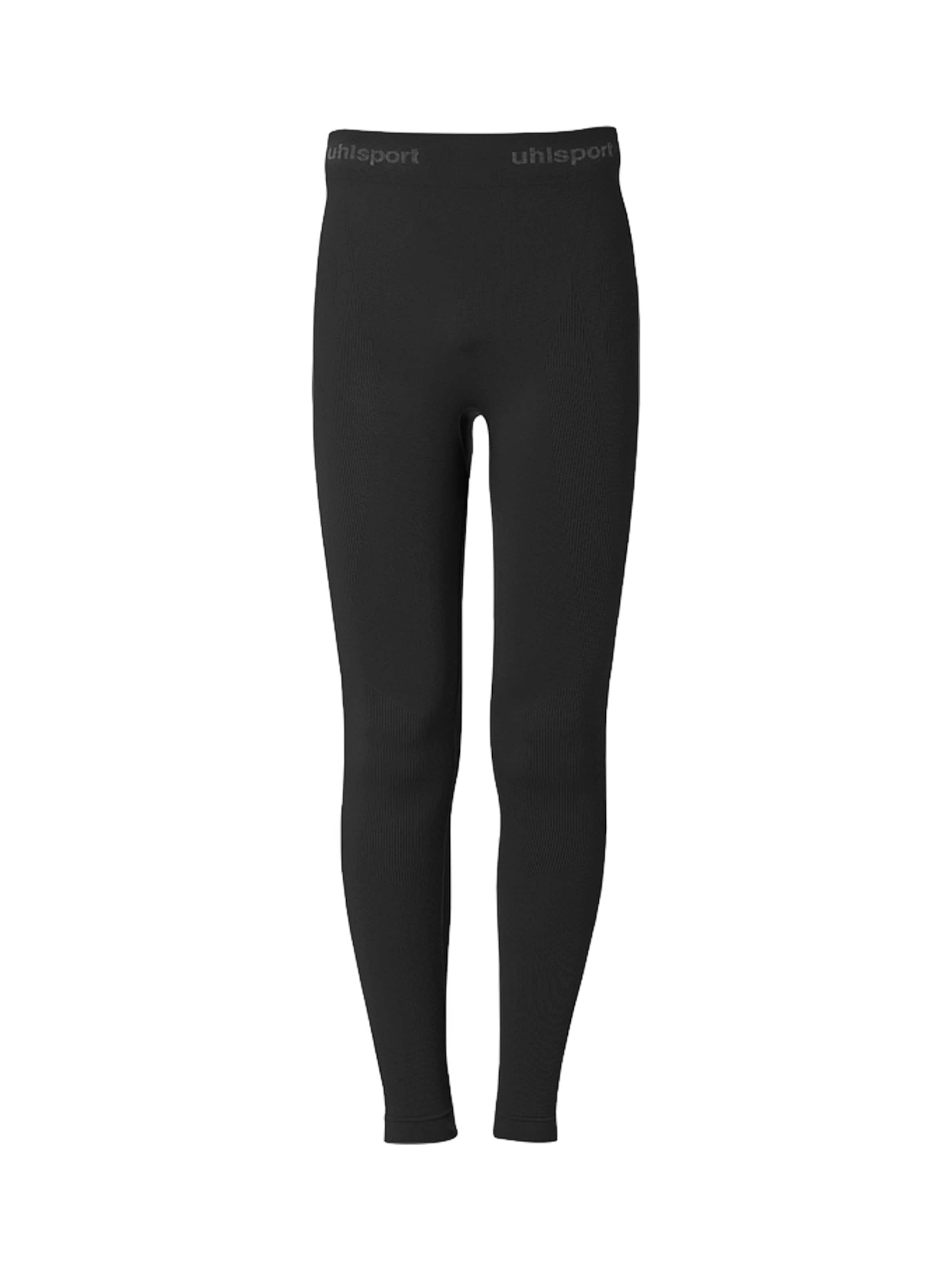 UHLSPORT Sportunterhose in Schwarz: Vorderseite