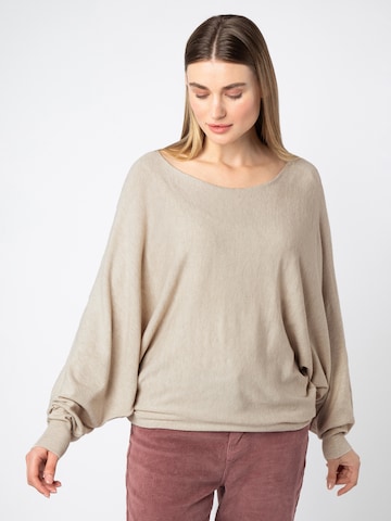Sublevel Trui in Beige: voorkant