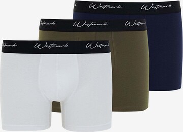 WESTMARK LONDON Boxershorts 'Lucas' in Blauw: voorkant