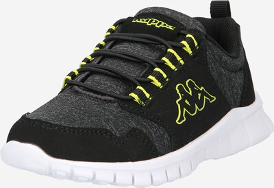 KAPPA Zapatillas deportivas 'SEGARA' en amarillo neón / gris moteado / negro, Vista del producto