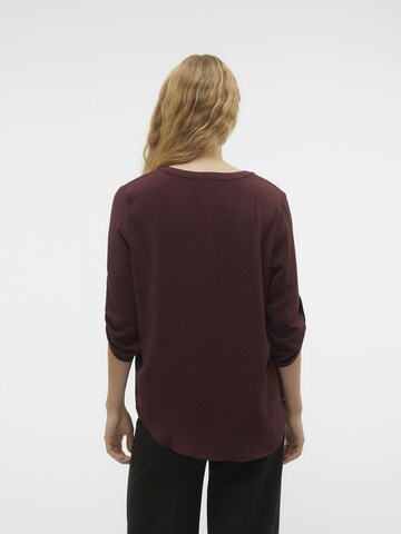 VERO MODA Bluse i rød