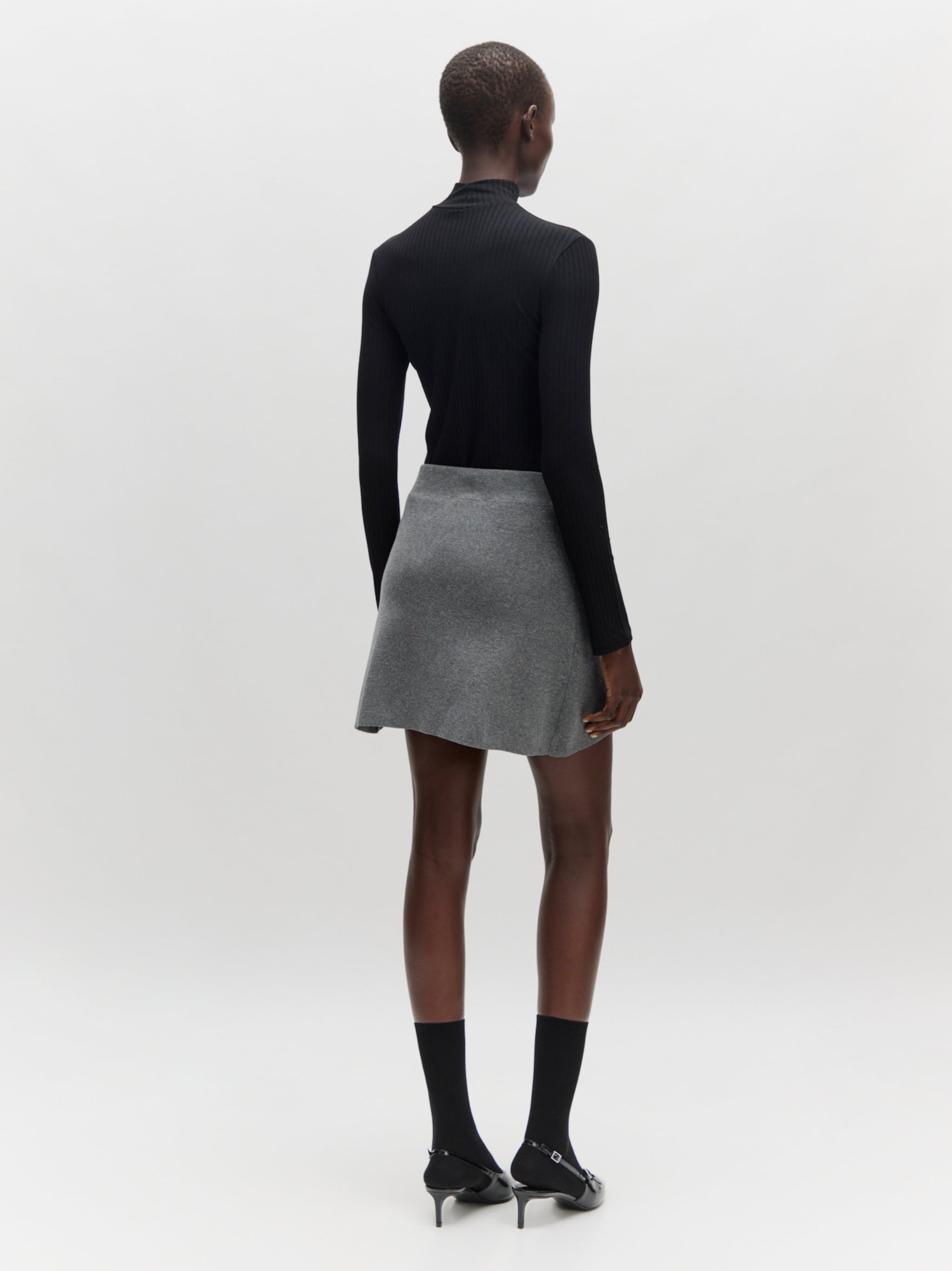 EDITED Producten Rok 'Francisca' Grijs