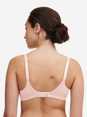 Chantelle T-shirt BH 'Easy Feel Norah Chic' in Roze