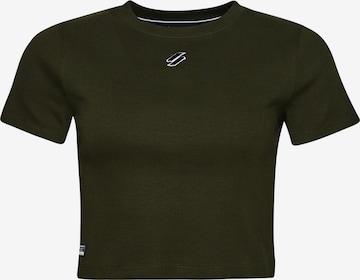 Superdry Shirt in Groen: voorkant