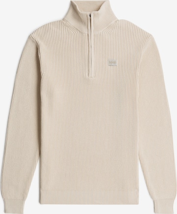 G-STAR Pullover 'Half Zip' in Beige: Vorderseite