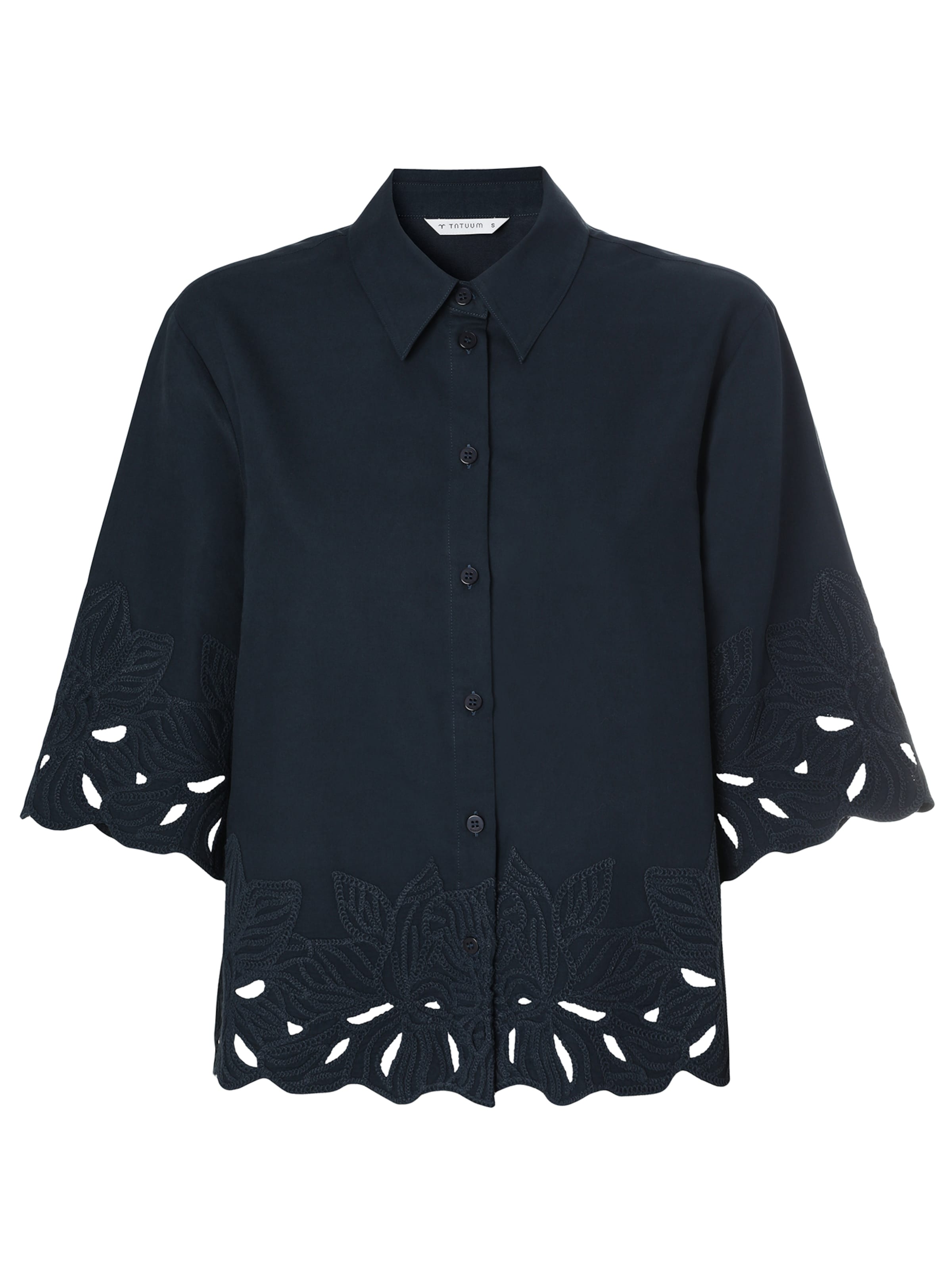 TATUUM Shirt in Blauw: voorkant