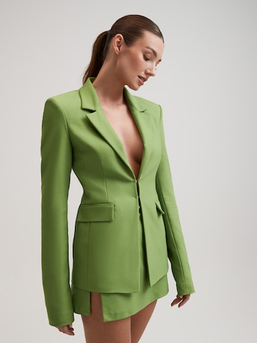 RÆRE by Lorena Rae Blazer 'Eve' in Green: front