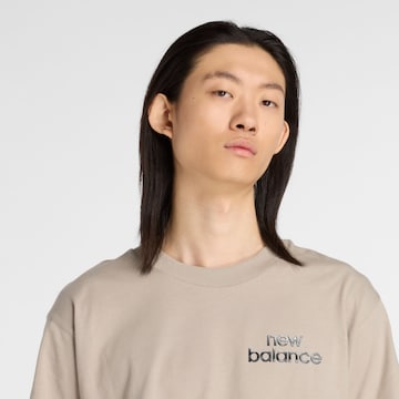 T-Shirt 'Chrome Runner' new balance en gris