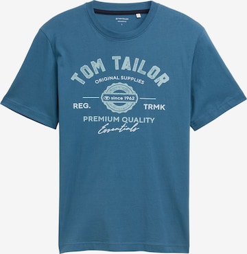 TOM TAILOR Футболка в Синий: спереди