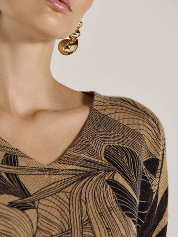 Pull-over MADELEINE en marron