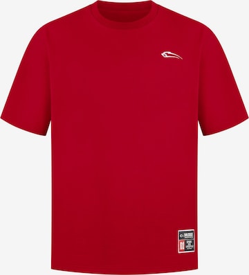 Smilodox Shirt 'Rayk' in Red: front
