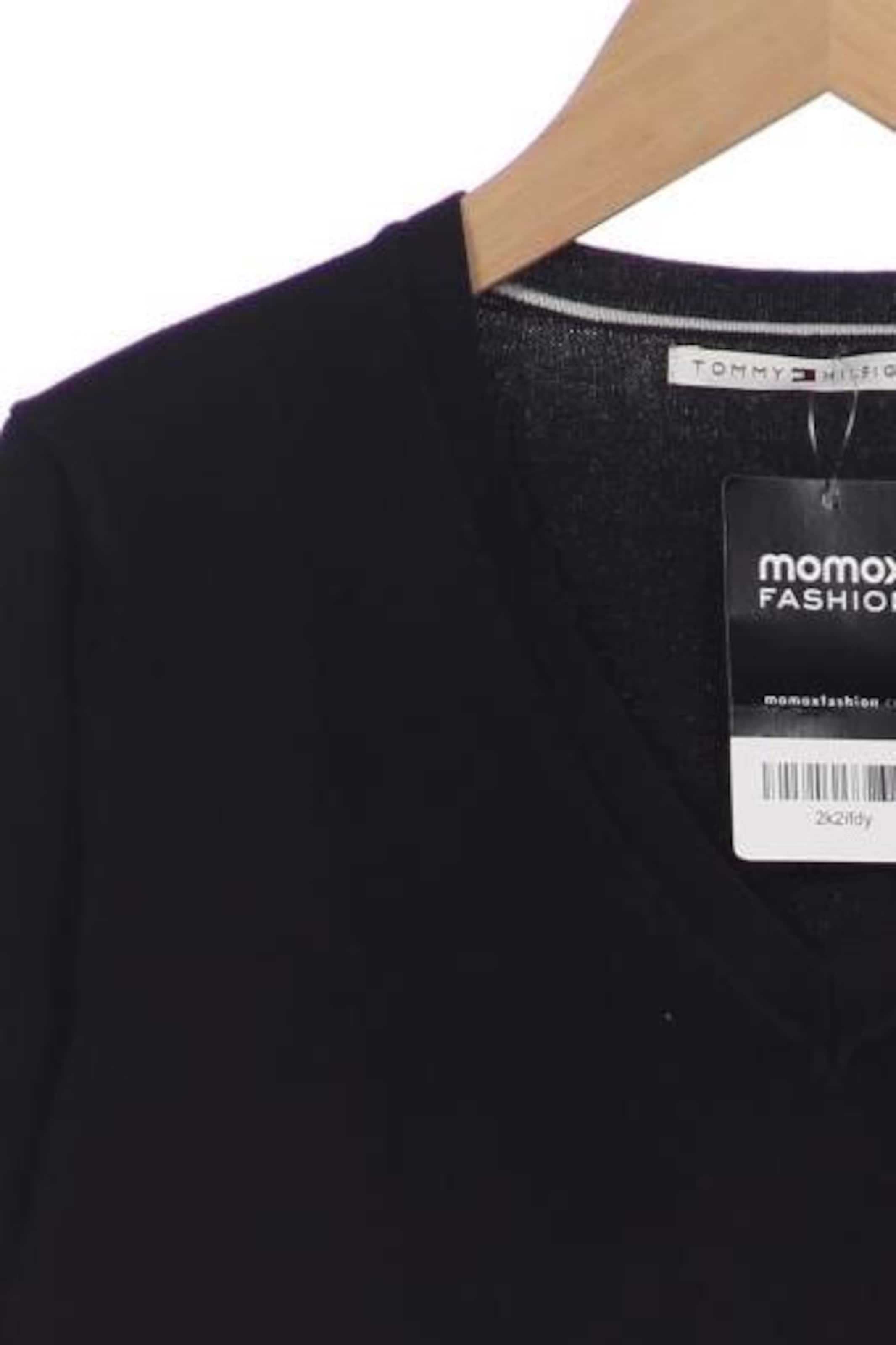 TOMMY HILFIGER Pullover S in Schwarz