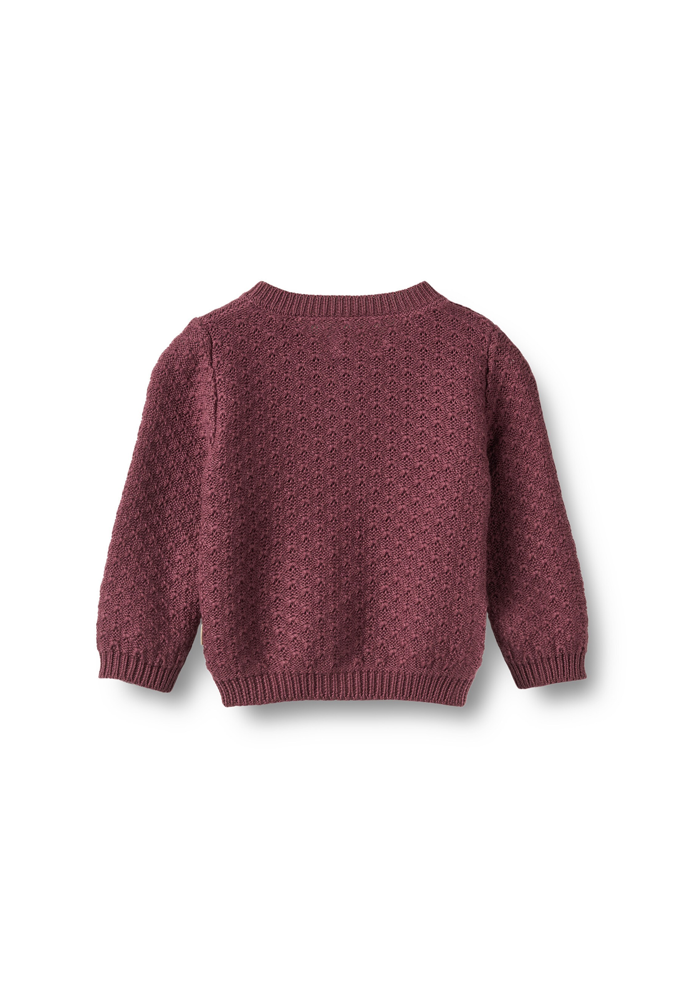 WHEAT Gebreid vest 'Magnella' in Bruin
