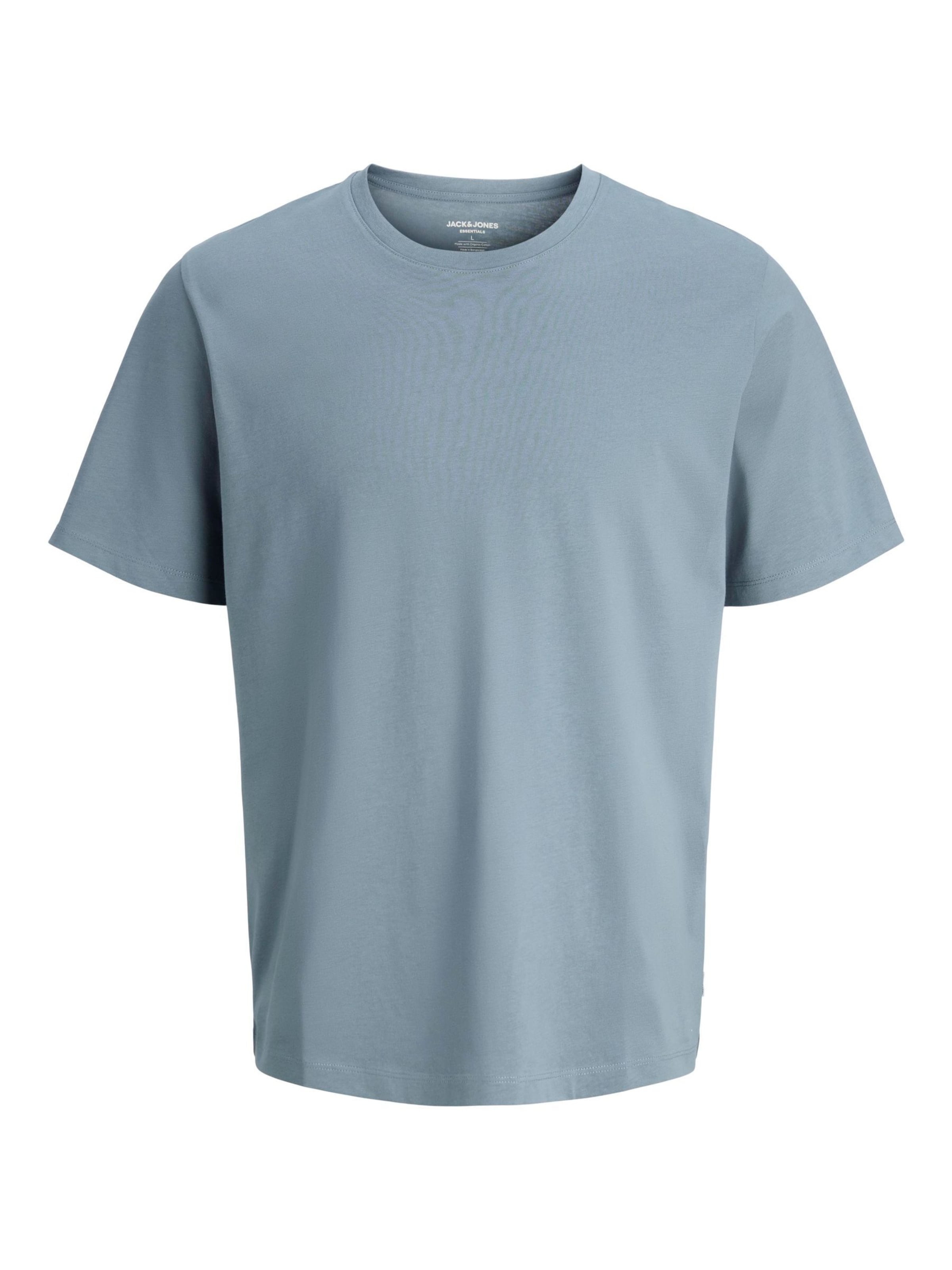 T-Shirt Jack & Jones Plus en bleu : devant