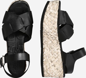 SHABBIES AMSTERDAM Sandals in Black