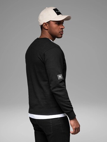 Sweat-shirt Ombre en noir