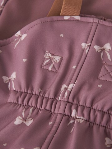 NAME IT Tapered Toiminnalliset housut 'NMFALFA08' värissä lila